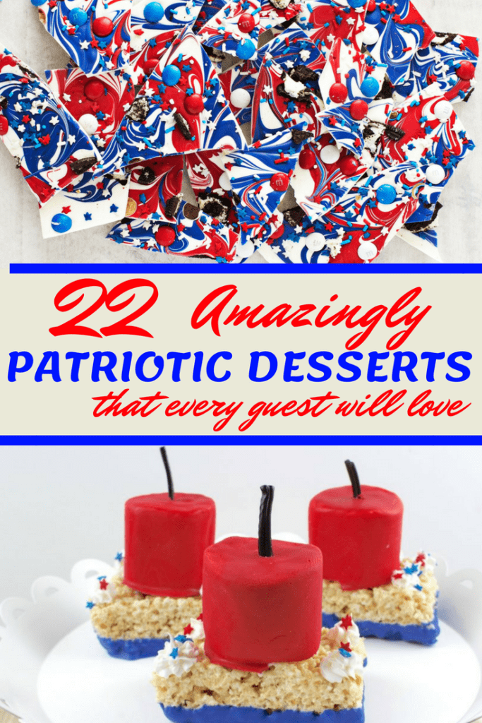 Patriotic Fourth of July Desserts