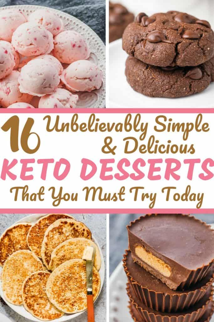 16 Unbelievably Simple and Delicious Keto Dessert Recipes - Because Mom ...