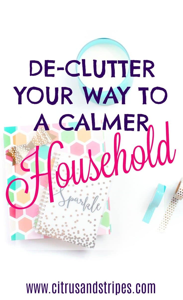 Declutter your home to reduce stress and frustration. Tackle the entire house without feeling overwhelmed with these great organization and decluttering tips and tricks! 