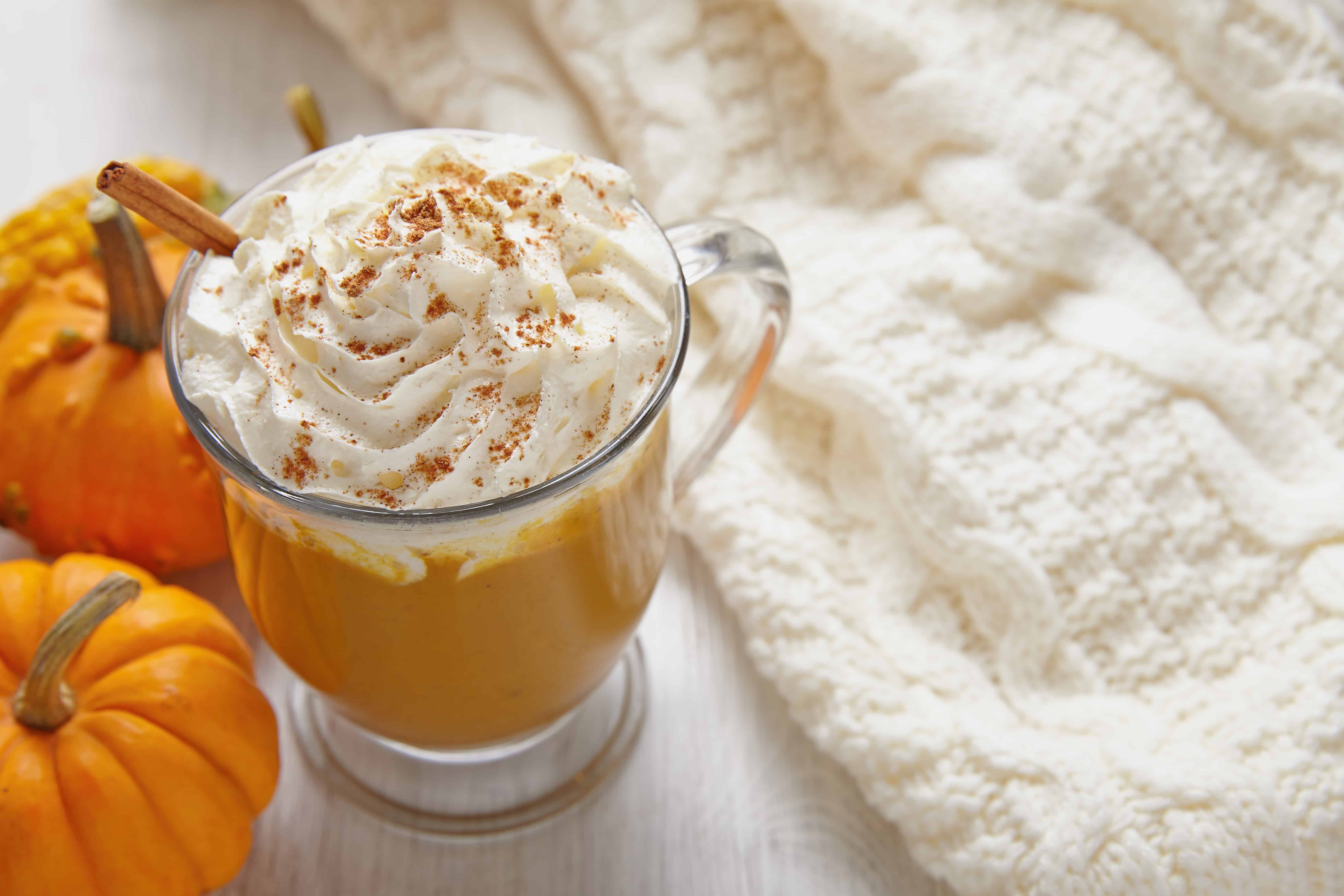 Pumpkin spice latte - starbucks copycat pumpkin spice latte