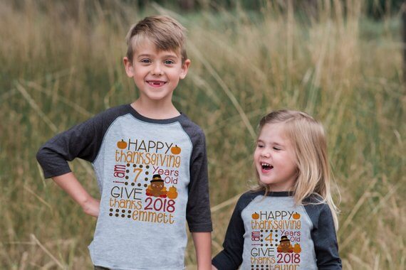 Thanksgiving outfits for every kid. Whether it's their First Thanksgiving, they're toddlers, or you've got older kids, this is the handpicked list of the absolute cutest picks for Turkey Day! All at super affordable prices too! #Thanksgiving #Thanksgivingoutfits #TurkeyDay #FirstThanksgiving