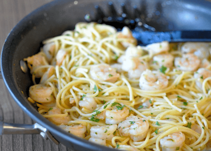 Lemon-Fennel-Shrimp-Spaghetti