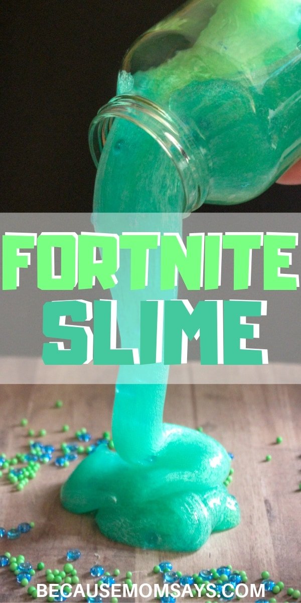 DIY Fortnite Slime - The Perfect Video Game Craft