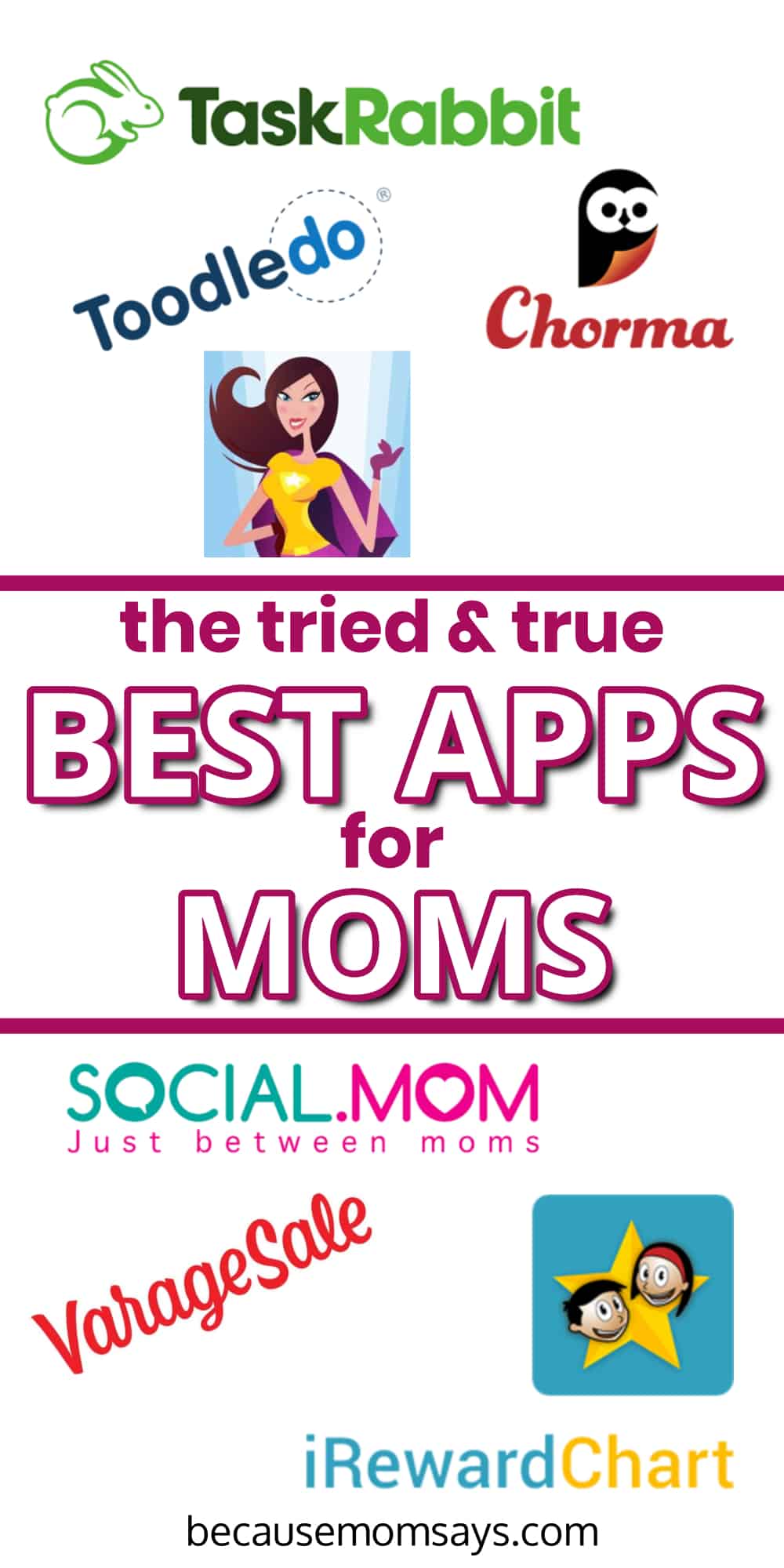 The Tried and True Best Apps for Moms Because Mom Says