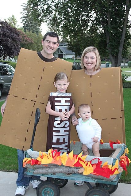 Family Halloween Costume Ideas The S'mores Family