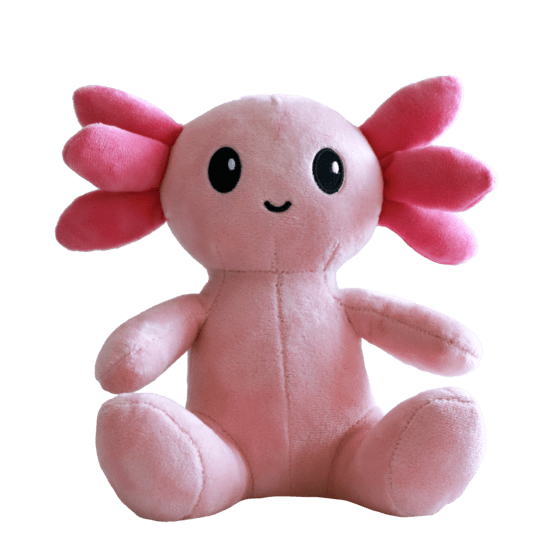 Axol pink plush doll