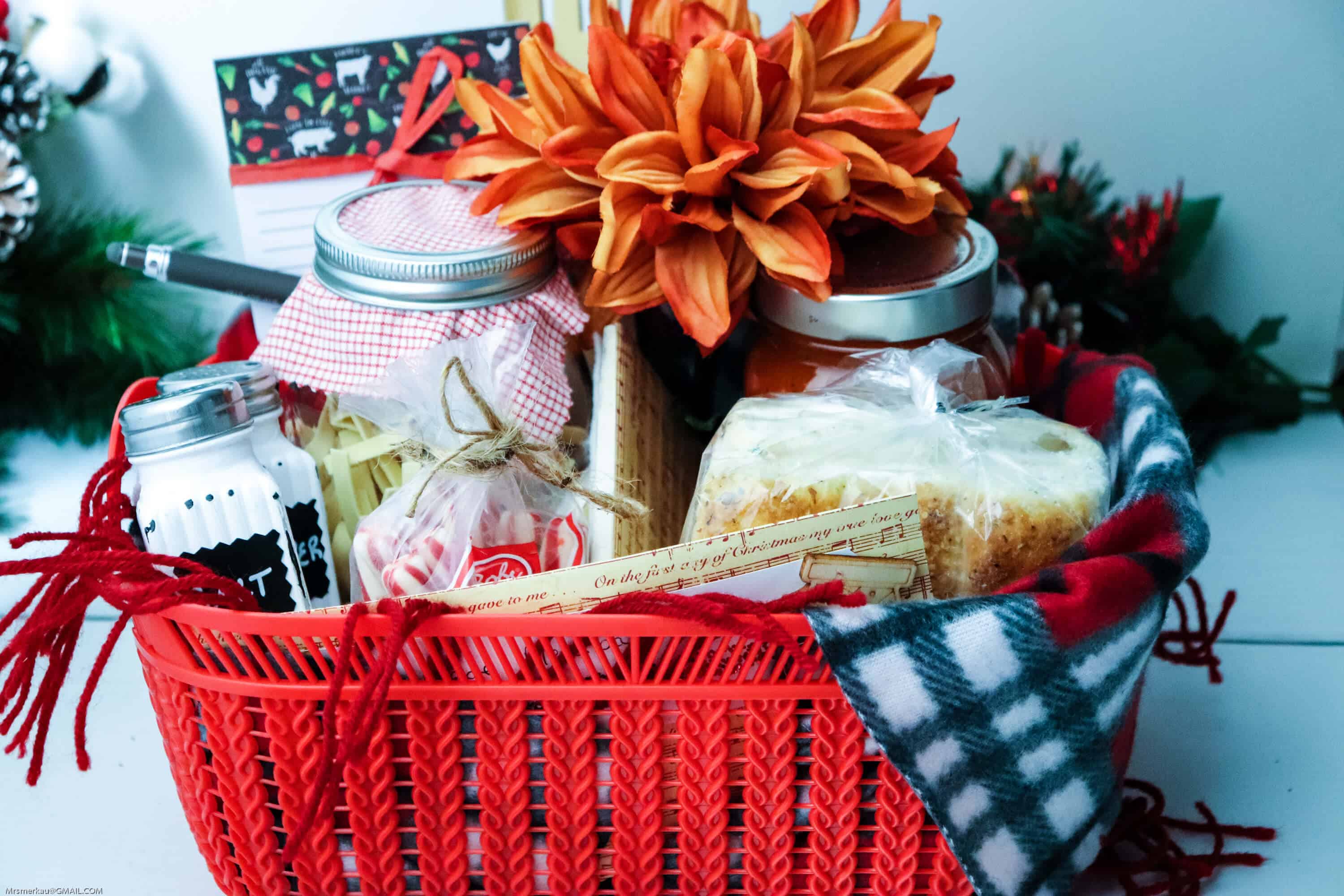 Dinner Gift Basket Idea - Perfect for Any Time of Year - Because Mom Says