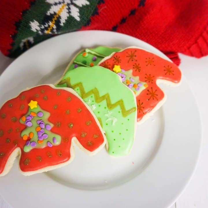 Ugly Sweater Cookies 