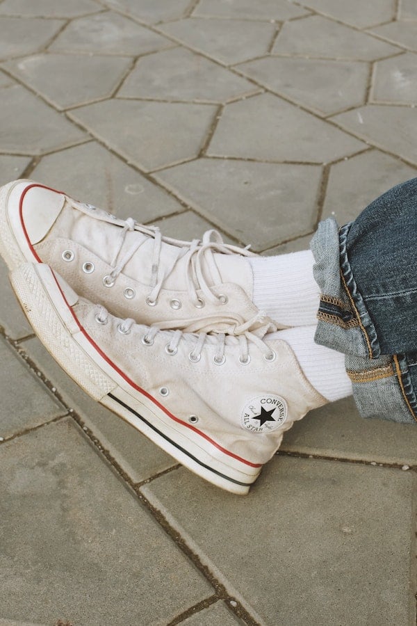The Ultimate Guide On Cleaning White Converse Shoes - Because Mom Says