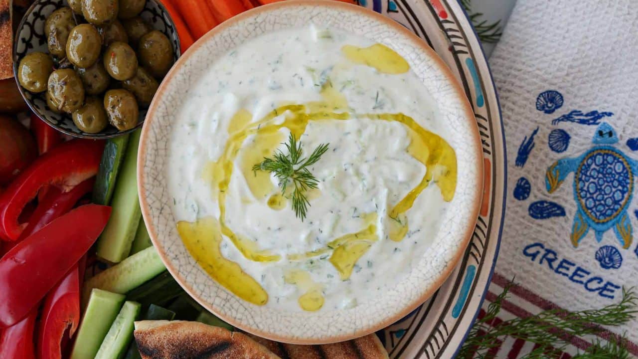 Authentic Greek Tzatziki Sauce Recipe