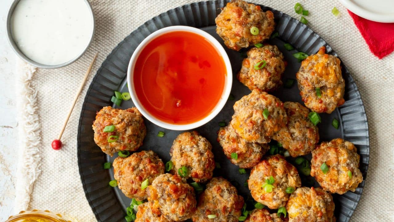 Cheddar Cheese Sausage Balls