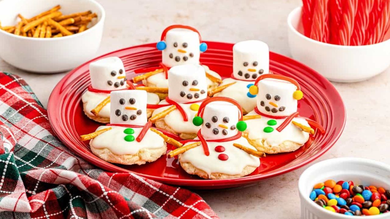 Melted Snowman Cookies Recipe
