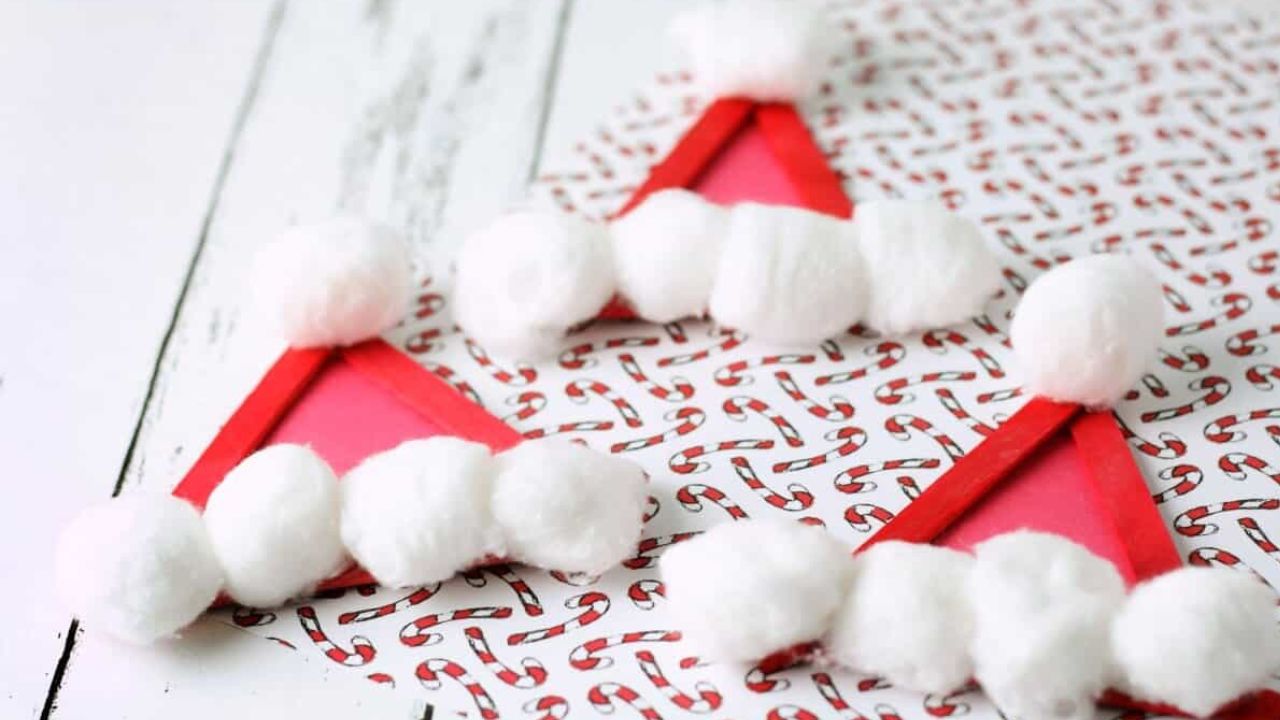 Santa Hat Craft
