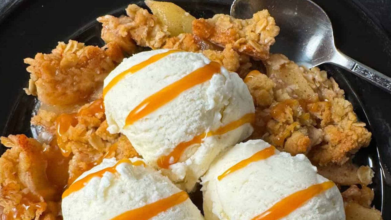 Sugar Free Apple Crisp