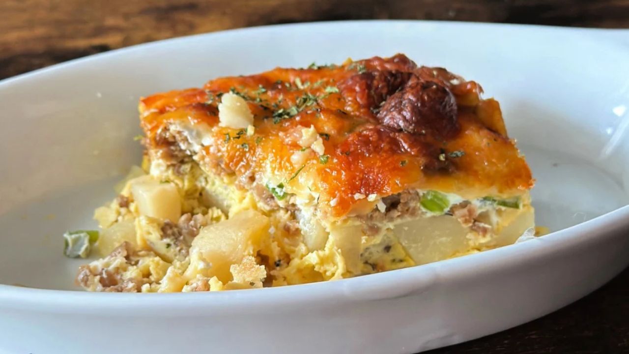 Easy Chorizo Breakfast Casserole