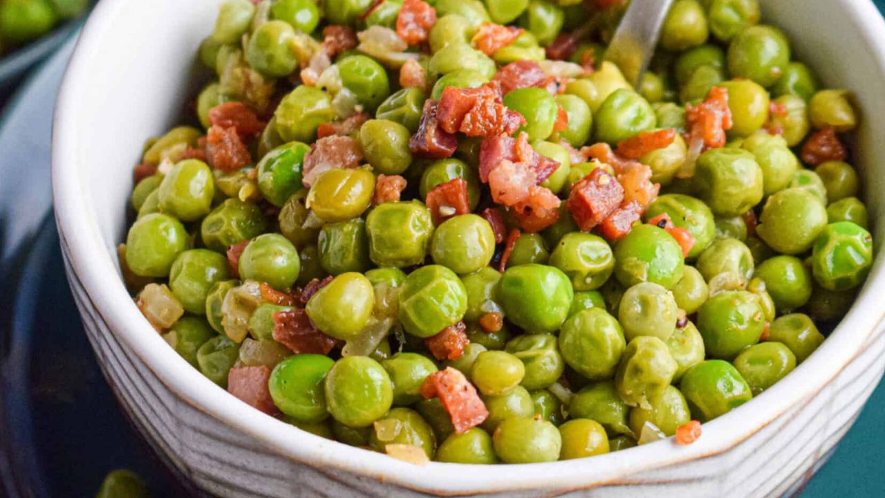 Peas with Pancetta