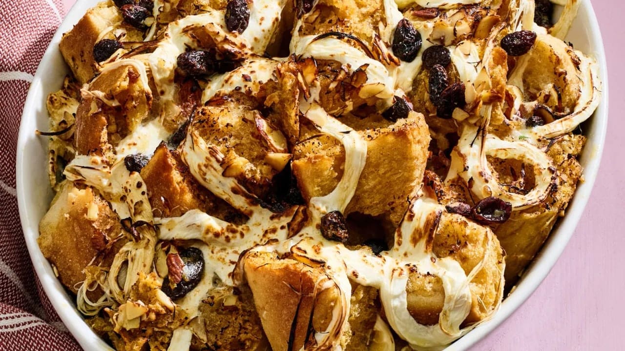 Capirotada (Mexican Bread Pudding)