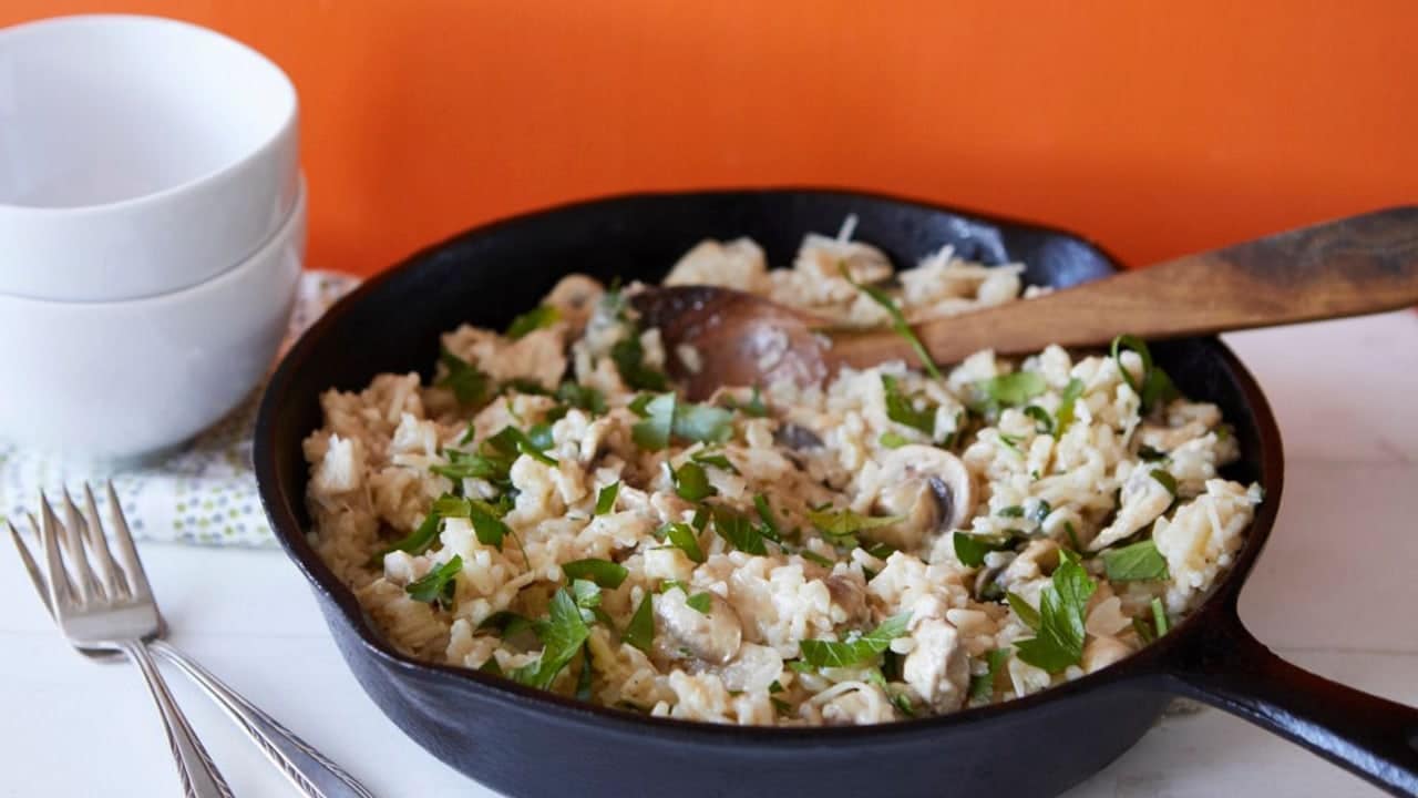 Chicken & Mushroom Risotto
