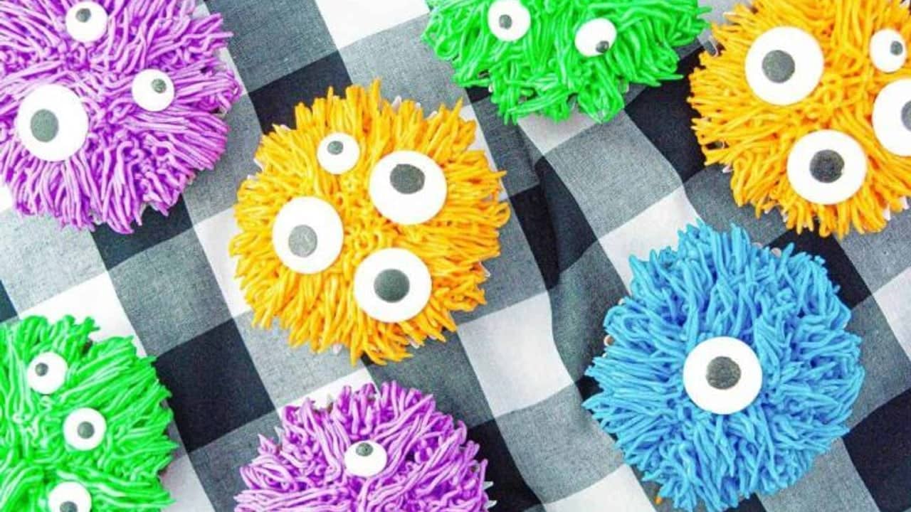 Easy and Fun Monster Cupcakes Recipe