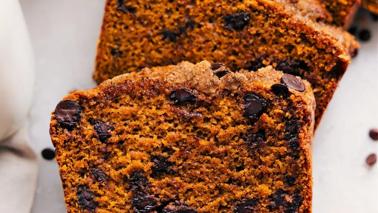 Healthy Pumpkin Bread