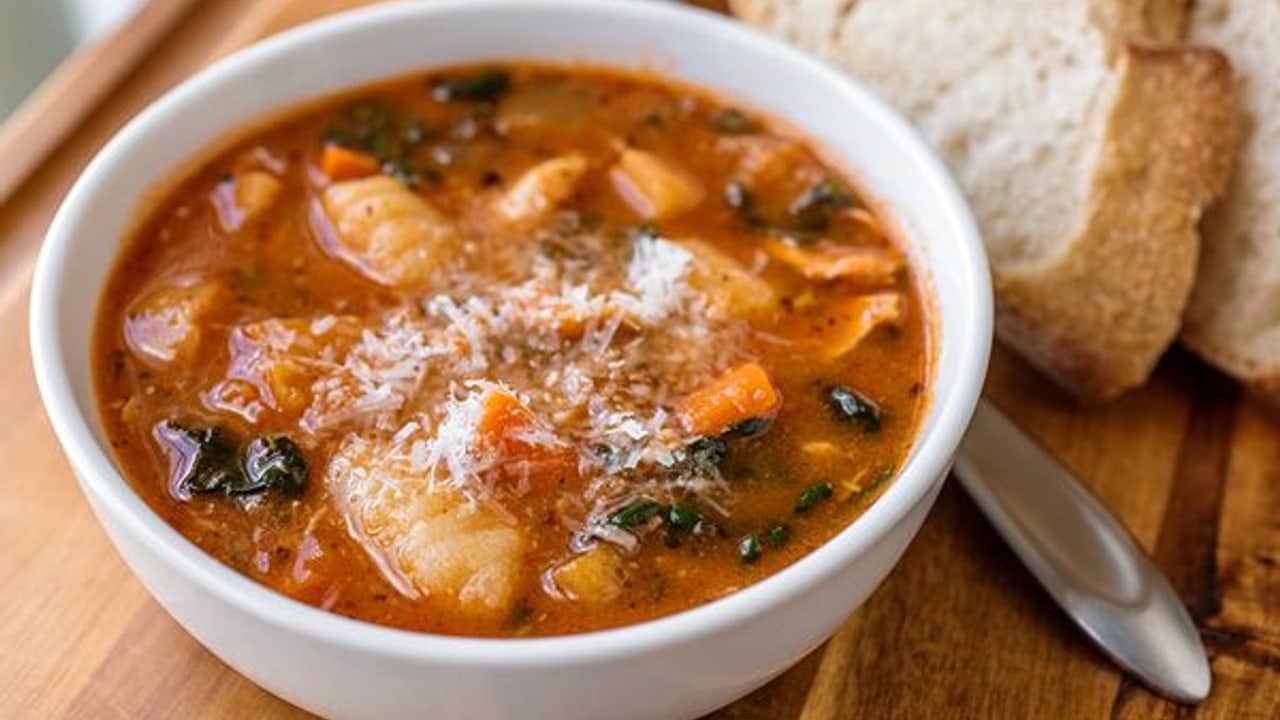 Italian Chicken and Autumn Veggie Soup