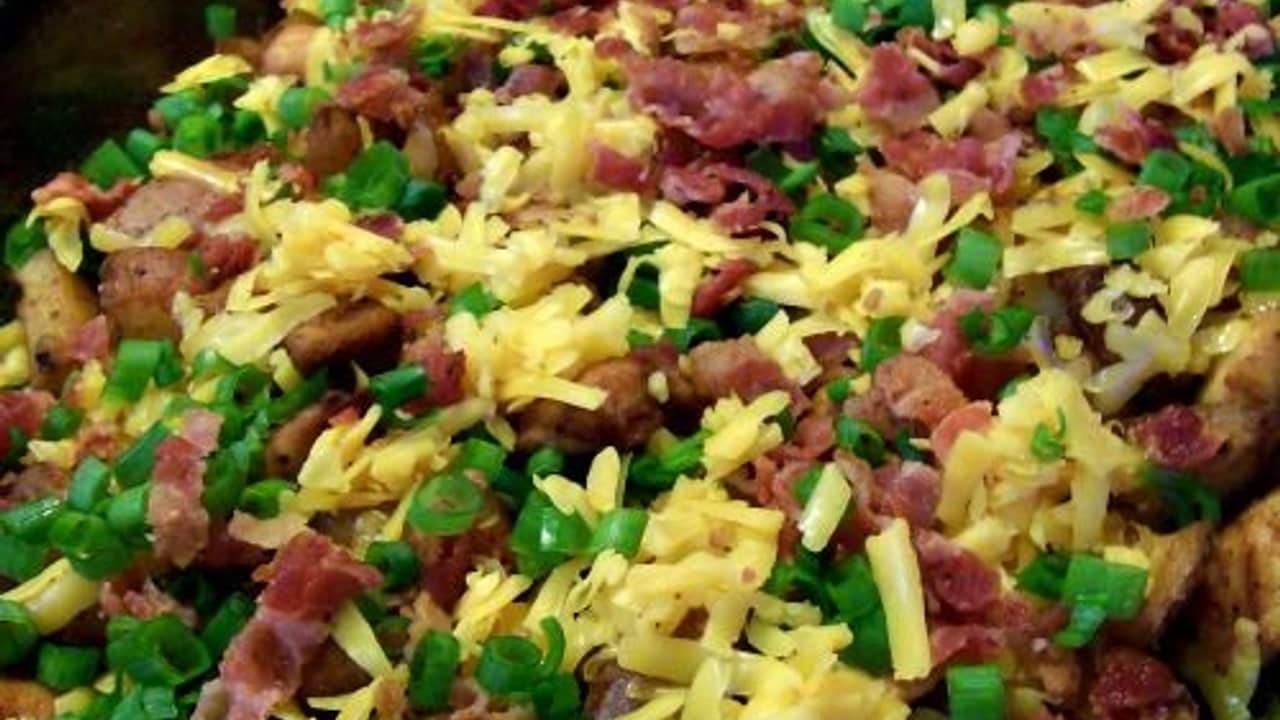 Loaded Chicken and Potatoes Casserole