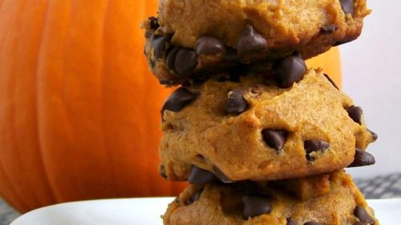 Pumpkin Chocolate Chip Cookies